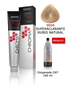 Superaclarante de pelo color RUBIO NATURAL Shining Professional