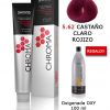 Tinte de pelo color CASTAÑO CLARO ROJIZO Shining Professional