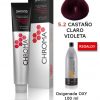 Tinte de pelo color ROJO CASTAÑO CLARO VIOLETA Shining Professional