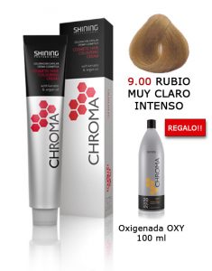 Tinte de pelo color RUBIO MUY CLARO INTENSO Natural Shining Professional