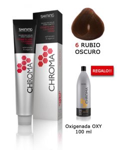 Tinte de pelo color RUBIO OSCURO Natural Shining Professional