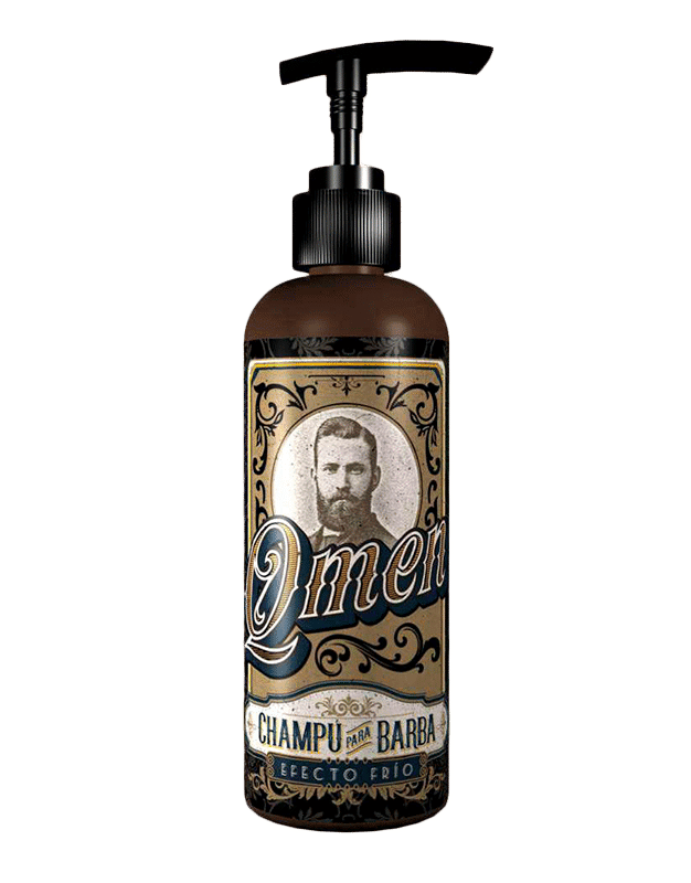 CHAMPÚ PARA BARBA Efecto frio qmen