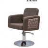 sillon de peluqueria marron grisaceo lola