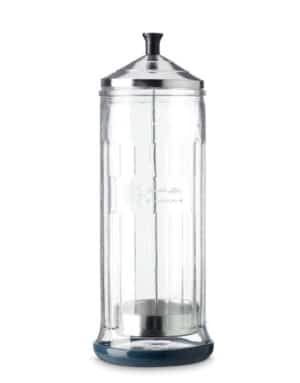 Frasco de vidrio esterilizador grande 1 l.- EUROSTIL