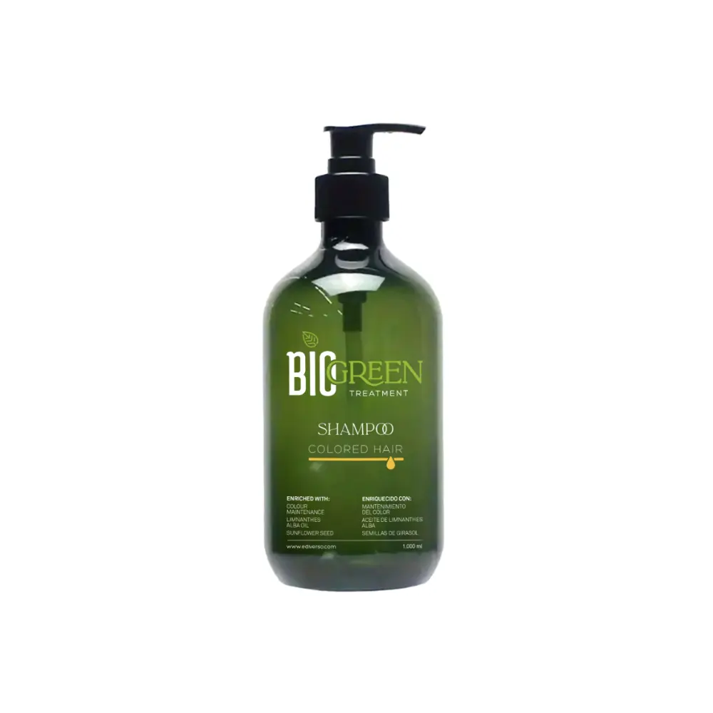 SHAMPO COLORED HAIR BIO GREEN 1000ML