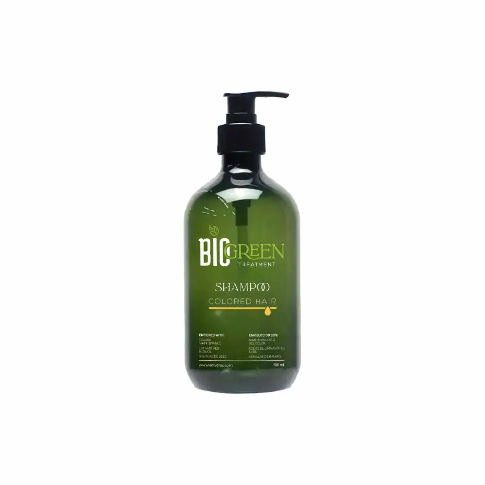 SHAMPO COLORED HAIR BIO GREEN 500ML