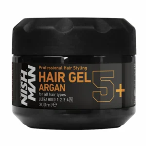 Gomina Extrafuerte ARGAN 5+ NISHMAN Hair Gel 300 ml.