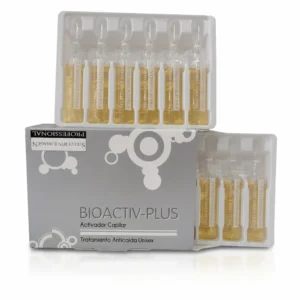 Ampollas Anticaída Pelo Unisex BIOACTIV-PLUS 12 x 10ml.