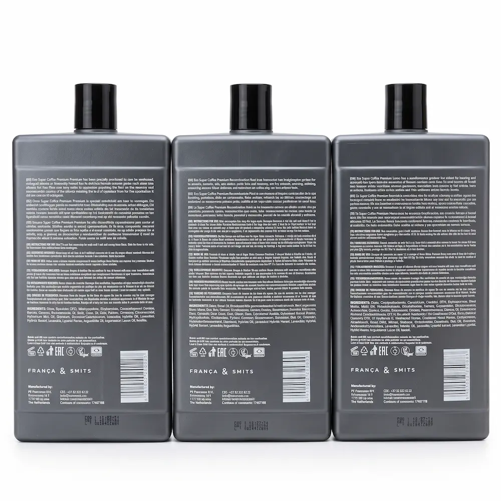 Alisador Keratina Cabellos Oscuros SUPER COFFEE PREMIUM 3 Pasos - Imagen 3